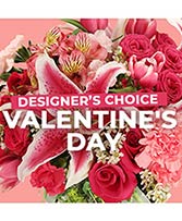 Valentine flowers designer choice