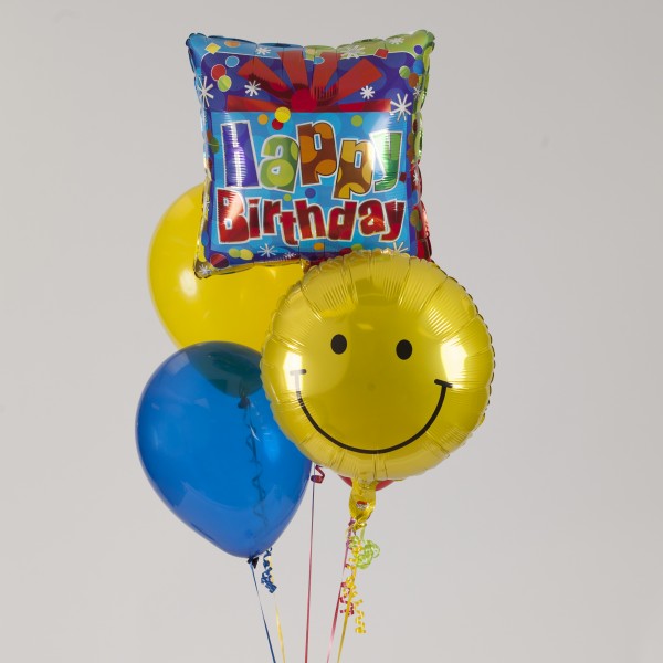 1-2-3 Birthday Balloon Bouquet - Nappanee - Bremen - Wakarusa - Goshen - Elkhart