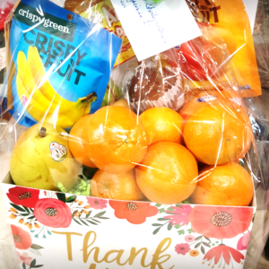 Jayden's Famous Fruit Basket Box - Cardboard Gift Baskets with fruit