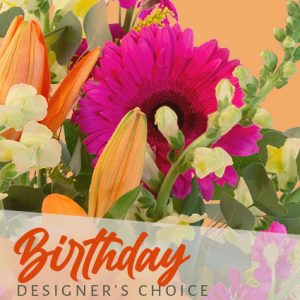 Happy Birthday - Designer's Choice Flowers