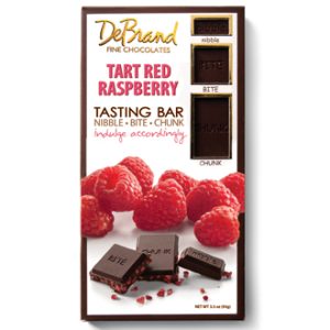 DeBrand Tart Red Raspberry Tasting Bars