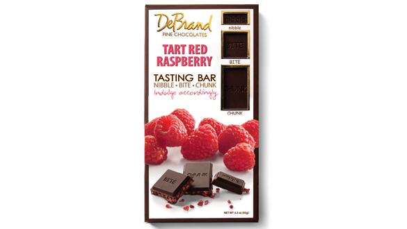 DeBrand Tart Red Raspberry Tasting Bars